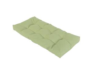 Coussin de Banc Extérieur 1 2 3 ou 4 places, 8cm Coussins de Balancelle Jardin Imperméable Antidérapant Mobilier d'extérieur Coussin d'assise Rectangulaire Pour Terrasse Fenêtre,Light green,50x50cm