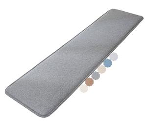 Coussin De Banc ExtéRieur/IntéRieur, 70/120/110/150 X 50/40/35 Coussin De SièGe AntidéRapant Pour Baies VitréEs, Jardin, Patio, Chaises Longues, BalançOires Et Meubles De Porche(Dark gray,30x140cm)