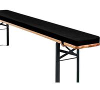 Coussin de Banc Extra Long 160 x 30 x 5 cm. Ce Coussin est confectionné en Lin Doux et Confortable et Garni d'une Mousse Haute densité offrant Un Soutien Ferme et Une Excellente résistance à