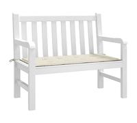 Coussin de banc imperméable - 120 x 50 x 3 cm - Design universel - Pour extérieur, décoration de jardin - Résistant aux intempéries - Parfait pour terrasse et mobilier de jardin