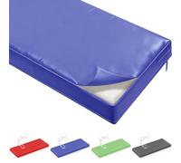 Coussin de banc imperméable amovible en cuir antidérapant pour intérieur/lavable, coussin de banc d'angle pour malade, 150 x 30 x 5 cm