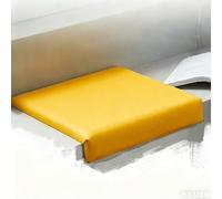 Coussin de banc imperméable avec fond antidérapant, housse en cuir, coussin de siège confortable pour terrasse, jardin, bibliothèque, stade, parfait pour lire et jouer (lot de 1)