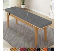 Coussin de Banc Imperméable D'Intérieur/Extérieur avec Fermeture Éclair en Similicuir - Coussin Épais pour Balancelle de Porche Coussins de Siège pour Fenêtre en Baie - 60/(Couleur 1,48X24 Pouces)