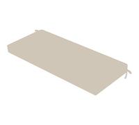 Coussin de banc imperméable et antidérapant de 5 cm d'épaisseur avec er pour fourrure de jardin Bei 90 x 40 x 5 cm, parfait pour terrasse et terrasse