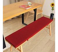 Coussin de banc pour extérieur, balancelle, 180 x 40 cm, coussin long pour chaise 2 à 3 places, utilisation intérieur/extérieur, disponible en tailles 80/100/120 cm, parfait pour plus de confort.