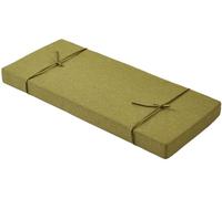 Coussin de Banc Rectangulaire Antidérapant pour Mobilier de Patio Intérieur/Extérieur avec Fermeture Éclair (Curcuma 91 X 30 X 5 Cm)