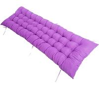 Coussin de banc rectangulaire pour 2 à 3 places, coussin de chaise épais, coussin de chaise d'intérieur et d'extérieur, tapis de balancelle de jardin, matelas de rechange pour chaise longue