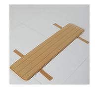 Coussin de banc tufté imperméable - Antidérapant et épais et résistant à la décoloration - Pour intérieur et extérieur - Idéal pour balancelle de porche, mobilier de jardin, chaise longue (kaki, 30 x