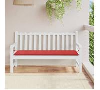 vidaXL Tuinbankkussen 150x50x3 cm oxford stof rood43211 Rouge G