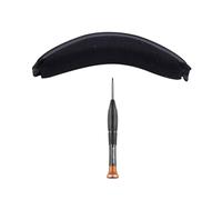 Coussin de bandeau de rechange avec tournevis pour casque QC35/35II - Installation facile - En cuir protéiné souple