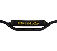 Coussin de Barre transversale Compatible avec BMW R1150GS (Logo Jaune)