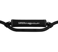 Coussin de Barre transversale Compatible avec Honda XLV650 Transalp / XL400V Transalp / XLV600 Transalp / XLV700 Transalp (Logo Blanc)