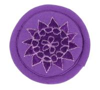 Coussin de Bol Chantant Fait Main en Coton Pourpre 1 Pièce Plusieurs styles