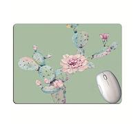 Coussin de Bureau de Bureau géométrique Cactus Pad de Souris d'ordinateur de jeu-24 * 20cm_8