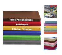 Coussin de Canapé, Coussin pour Banc de Taille Personnalisée, Coussin de Banc de Jardin pour Intérieur et Extérieur, 2/3/4 places Coussin de Baie Vitrée pour Banc Balancelle (Tissu Imperméable)