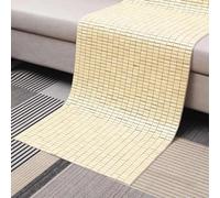 Coussin de canapé en bambou traditionnel chinois, tapis de couchage pliable gris anthracite, matelas Mahjong pour la maison, 90 x 120 cm