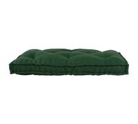 Coussin de canapé palette vidaXL en tissu vert