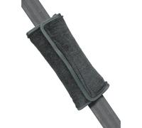 Dooky – Coussin pour ceinture de sécurité – Coton 100% extra doux, velcro, universel, lavable – Gris