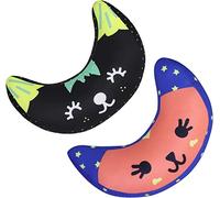 Coussin de Ceinture de Sécurité pour Enfants Ceinture de Sécurité Confortable Appuie Tête Voiture Bébé Protection Siège Auto Oreiller de Voiture pour Enfants Coussin de Nuque de Voyage (Blue+Noir)