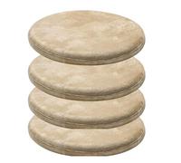 Coussin de Chaise, 4 Paquets de Coussins siège en Mousse à mémoire Forme, Couleur Vintage, Chaise Ronds antidérapants épais,5 cm avec Housse Amovible for l'intérieur, Couleur: F(B,45X45CM(4PCS))