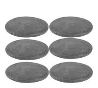Coussin de Chaise, 6 Paquets de 4,5 cm d'épaisseur antidérapants for Salle à Manger, Coussin siège Rond en Mousse mémoire Forme, Chaise Bureau, Cuisine et, Tabouret, Couleur : E(G,35X35CM(6PCS))