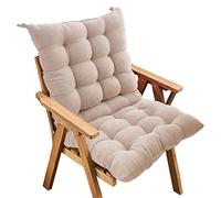 Coussin de chaise à bascule - Antidérapant - Épais - Pour l'intérieur et l'extérieur - Coussin confortable pour meubles de terrasse