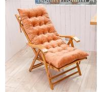 Coussin de chaise à bascule antidérapant pour l'intérieur - Coussin de dossier matelassé avec attaches - Coussin d'assise épais et confortable avec dossier haut - Coussin de chaise super doux à