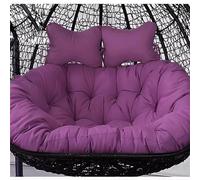 Coussin de chaise à double suspension - Confortable pour balancelle d'extérieur - Parfait pour la relaxation et le soutien idéal pour les terrasses et les jardins