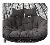 Coussin de chaise à double suspension - Confortable pour balancelle d'extérieur pour 2 coussins de hamac idéal pour la relaxation et le soutien, parfait pour les terrasses et les jardins