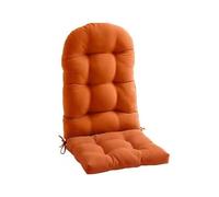 Coussin de Chaise Adirondack à Dos Haut, Coussin de Chaise à Bascule imperméable, Coussins de Patio pour Meubles d'extérieur,Orange Color