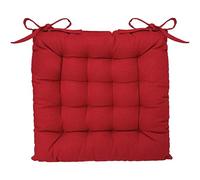 Hespéride Galette de chaise Atmosphera 38 x 38 cm Rouge