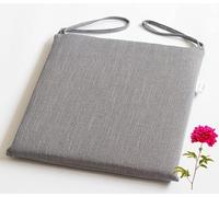 Coussin De Chaise avec Attaches, Coussin Chaise Cuisine Lot De Lavable, Galette De Chaise Dehoussable,Coussins De Chaises Set 4/2/1 D'Interieur Mousse à MéMoire ( Color : 1# , Size : 4pcs 50x50x4cm )