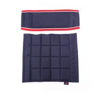 Coussin de chaise avec deux bandes velcro One Equestrian Bleu TU