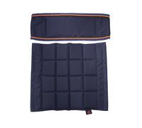 Coussin de chaise avec deux bandes velcro One Equestrian Bleu TU
