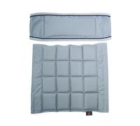 Coussin de chaise avec deux bandes velcro One Equestrian Gris TU