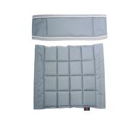 Coussin de chaise avec deux bandes velcro One Equestrian Gris TU