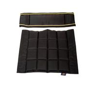 Coussin de chaise avec deux bandes velcro One Equestrian Noir TU