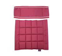 Coussin de chaise avec deux bandes velcro One Equestrian Rouge TU
