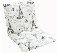 Coussin De Chaise Avec Dossier,Luxueux Carrée Assise Coussins, Confortable Respirant Jardin Coussin D'assise ，Lavable Pour Enfant Bureau Jardin Intérieur Extérieur Décoration ( Color : #11 , Size : 1P