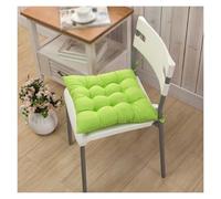 Coussin de chaise avec sangles réglables for une utilisation intérieure/extérieure Tissu respirant de qualité supérieure, ajustement universel, support ergonomique for le travail et les loisirs(Green,