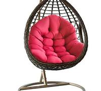 Coussin de chaise balançoire, coussin de chaise à œufs à suspendre, coussins de rechange doux et épais et confortables pour chaise de camping, cour, chaise de jardin