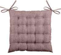 Coussin de chaise BEA rose poudré rose rustique 40x40x4 cm France