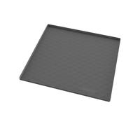Coussin De Chaise D'aisance En Silicone - Tapis Imperméable À Bord Surélevé | Doublure De Toilette De Chevet, Barrière Anti-fuite | Système De Sécurité De Protection Du Sol, Dortoir, Appartement, Cham