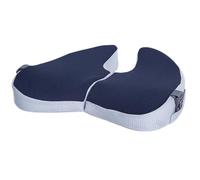 Coussin de chaise de bureau pliable en mousse à mémoire de forme, design de transport compact, dessus en, base antidérapante pour la maison, l ' étude, les voyages, coussin de siège portable, de