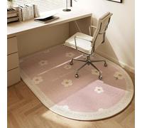 Coussin de chaise de bureau sur le thème des dessins animés : un coussin de protection polyvalent for travailler à domicile(Pink,120x60cm)