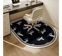 Coussin de chaise de bureau sur le thème des dessins animés : un coussin de protection polyvalent for travailler à domicile(Leopard,120x100cm)