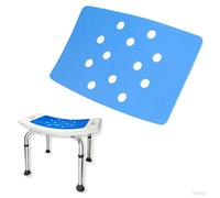 Coussin de Chaise de Douche, Tapis de siège de Chaise de Douche pour Personnes âgées, Banc de Bain, Coussin antidérapant en Mousse EVA avec Support adhésif pour Handicap, Personnes handicapées