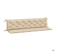 vidaXL Coussin de banc de jardin Tissu Oxford Vert vif