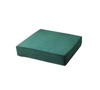 Coussin de chaise de salle à manger épais et antidérapant pour plus de confort, coussin d'assise amovible pour chaises, canapés et fauteuils, 45 x 45 x 3 cm, blanc