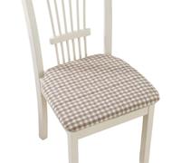 Coussin De Chaise D'Intérieur Antidérapant Mousse Ferme Déhoussable | Galette D'Assise Housse Amovible Respirante Antiglisse Lavable Pour Cuisine Bureau(Brown,1 pack)